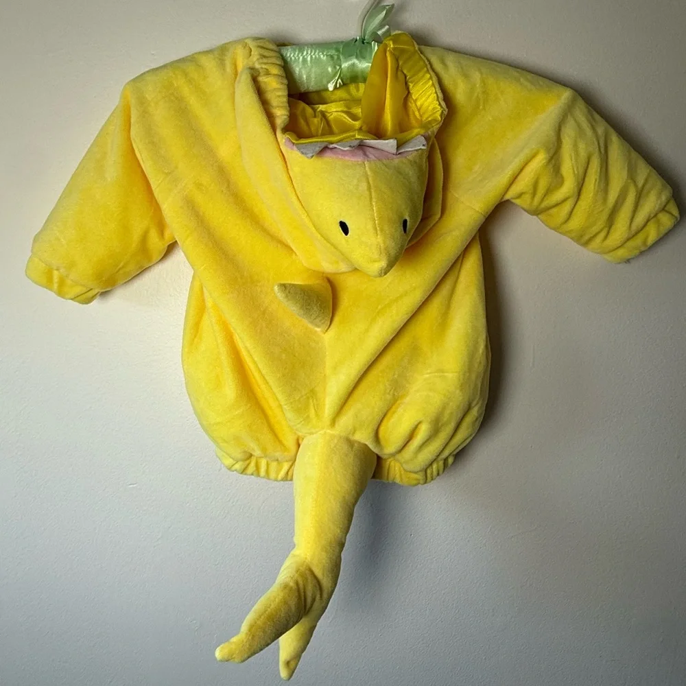Yellow and Silver‎ Baby Shark Halloween Costume